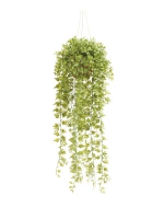 Ivy hanging bush plastic 50cm green in pot 11cm